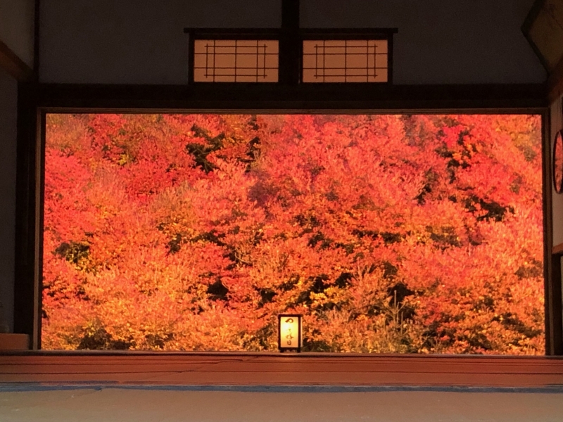 昔話に花が咲く